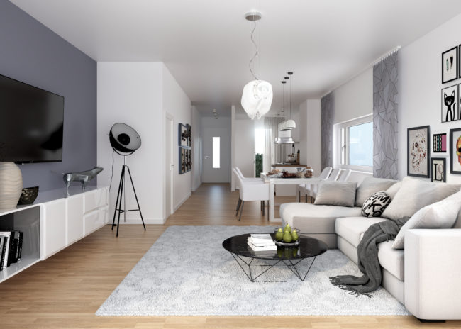 Eschborn 4plus4 Wohnzimmer