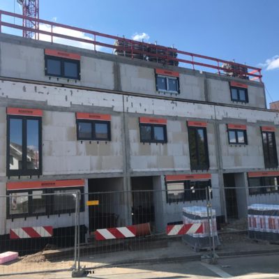 Ziellinie ist erkennbar