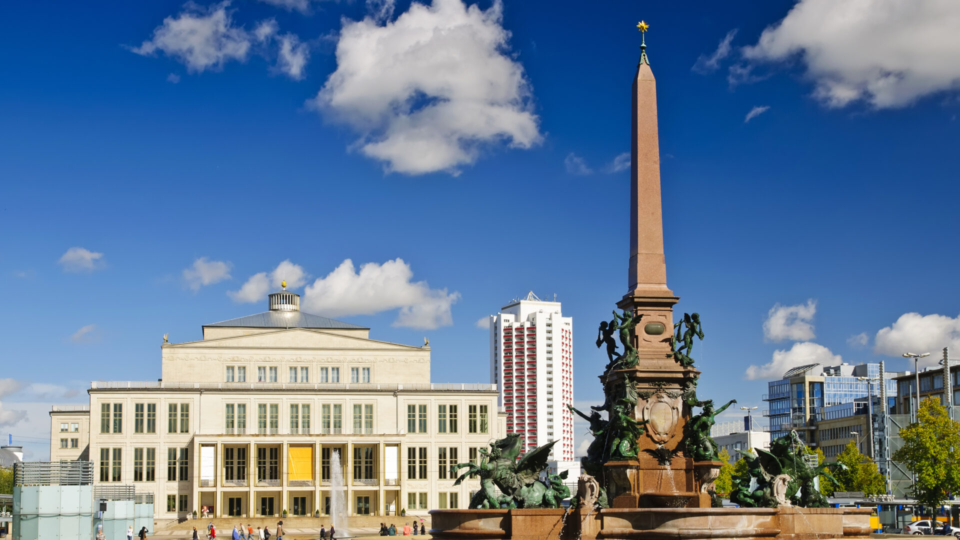 Augustusplatz in Leipzig