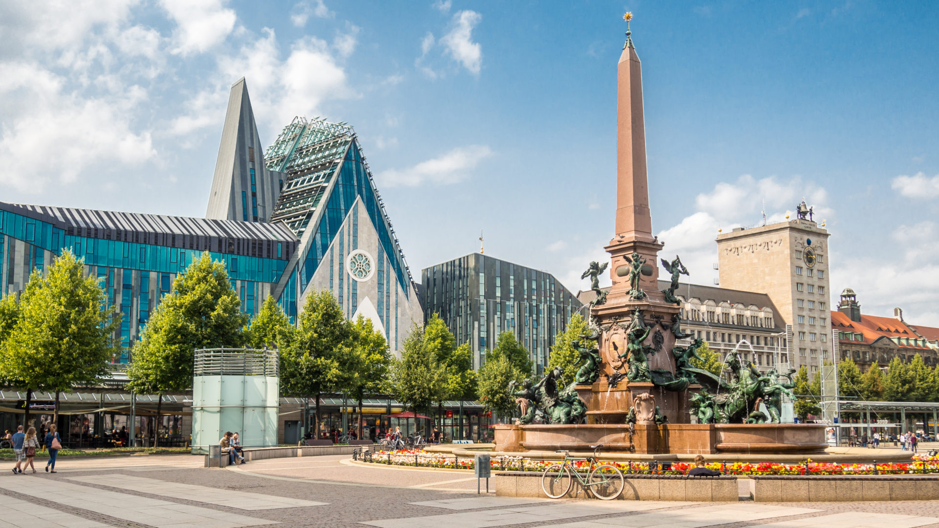 Augustusplatz in Leipzig