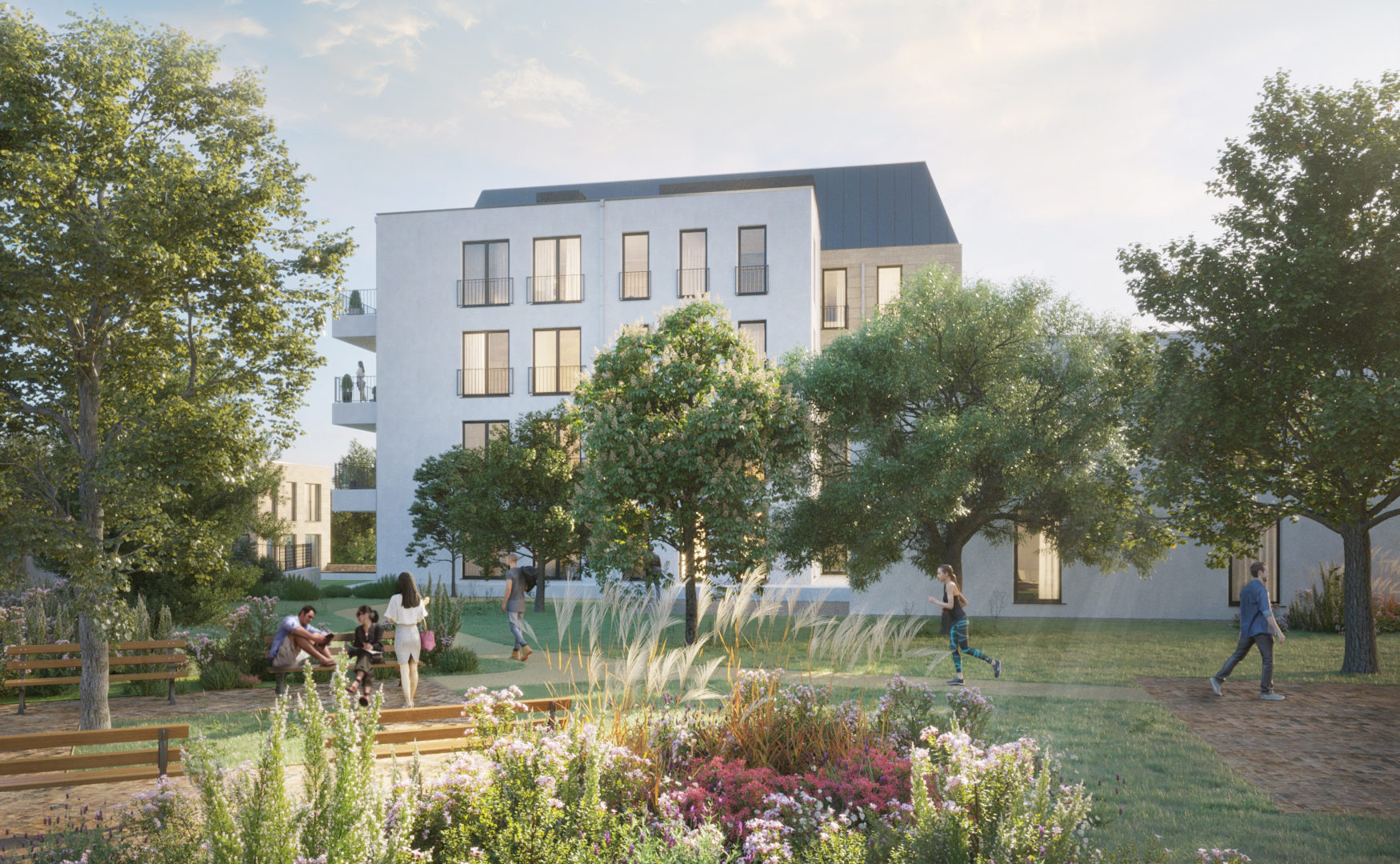 Parkquartier Visualisierung