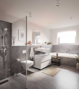 Badezimmer Wir14 Rüsselsheim Neubau