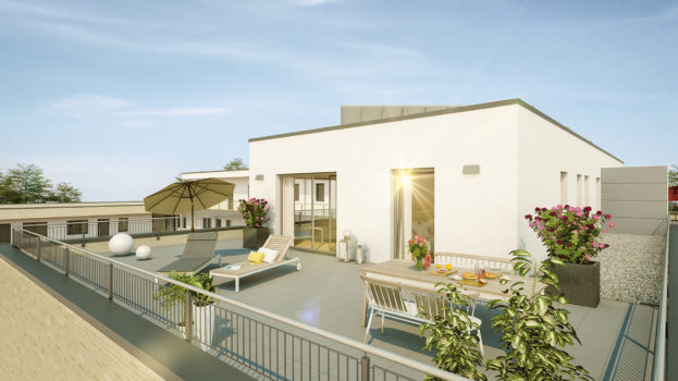 Hähnlein und Krönert | VALENTIN 27 - Dachterrasse